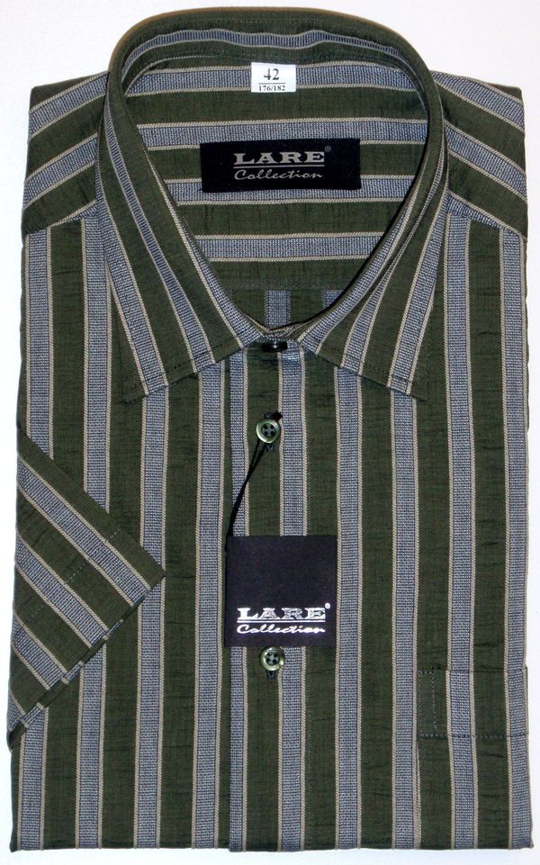 Pánské košile VZOR - KRÁTKÝ rukáv - COMFORT FIT GALLANT G61