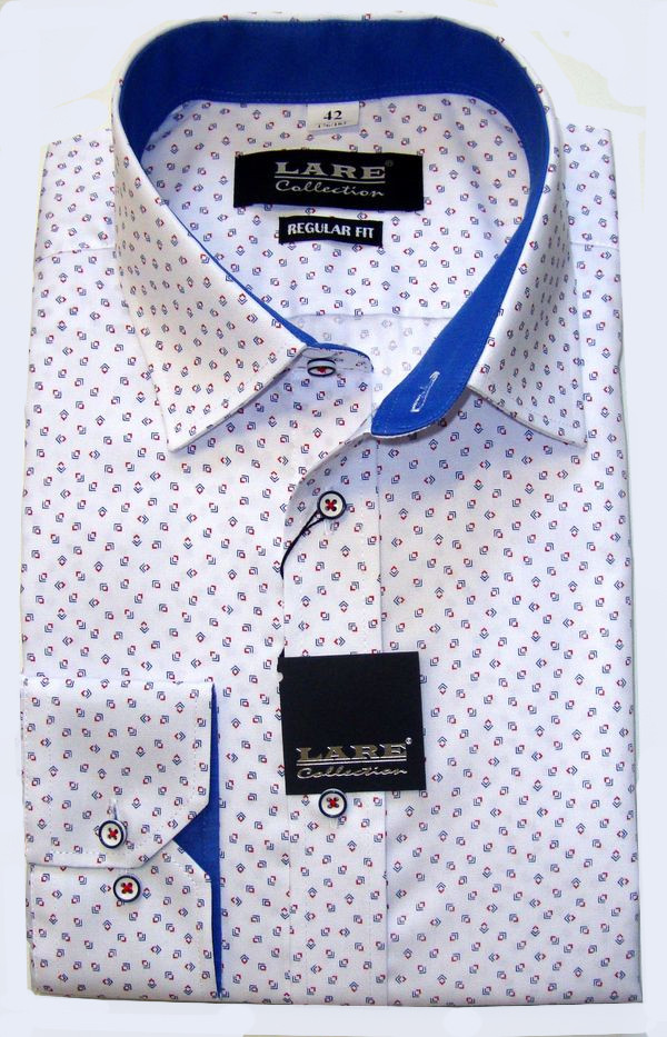 Pánské košile VZOR - DLOUHÝ rukáv - REGULAR FIT a SLIM FIT GALLANT G239