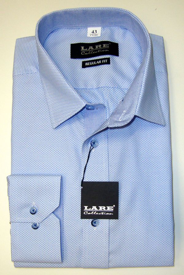 Pánské košile VZOR - DLOUHÝ rukáv - REGULAR FIT a SLIM FIT-GALLANT G173