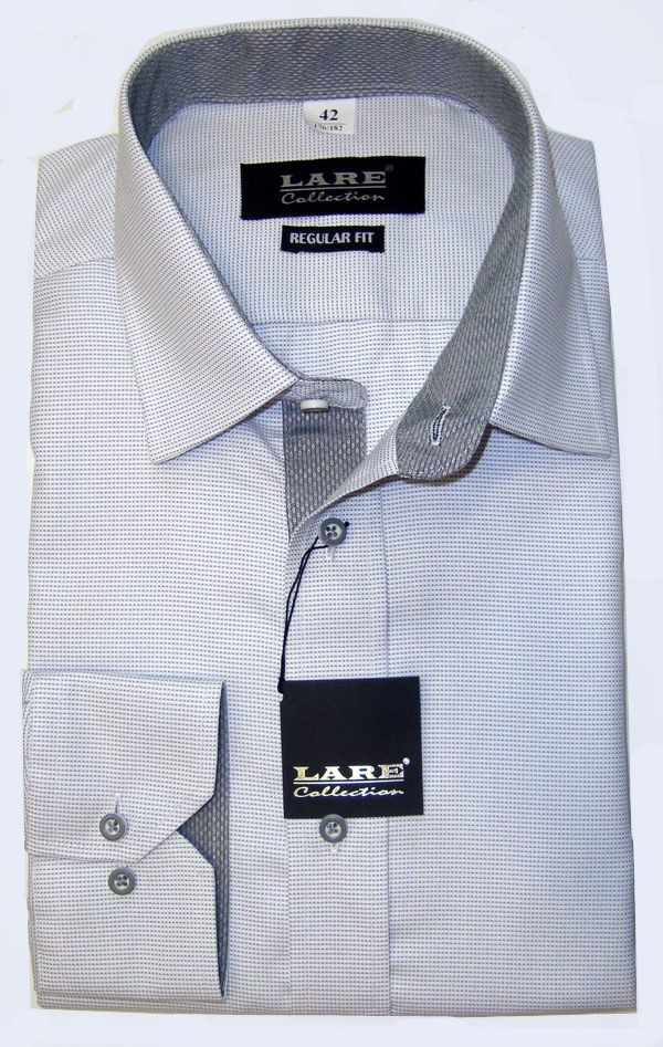 Vzorované pánské košile s DLOUHÝM rukávem - REGULAR FIT a SLIM FIT-GALLANT G232